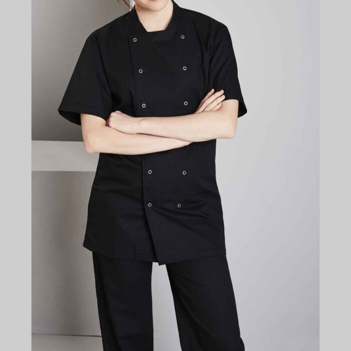 Unisex Short Sleeve Chef Jacket