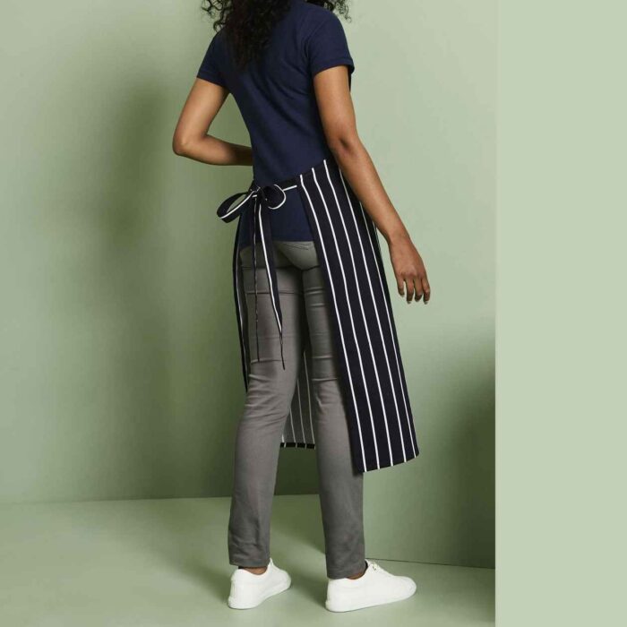 Workwear Stripe Bib Apron