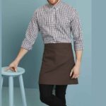 Eyelet Short Apron