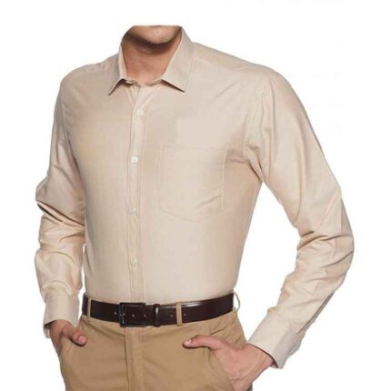 Men's Long Sleeve Office Shirt